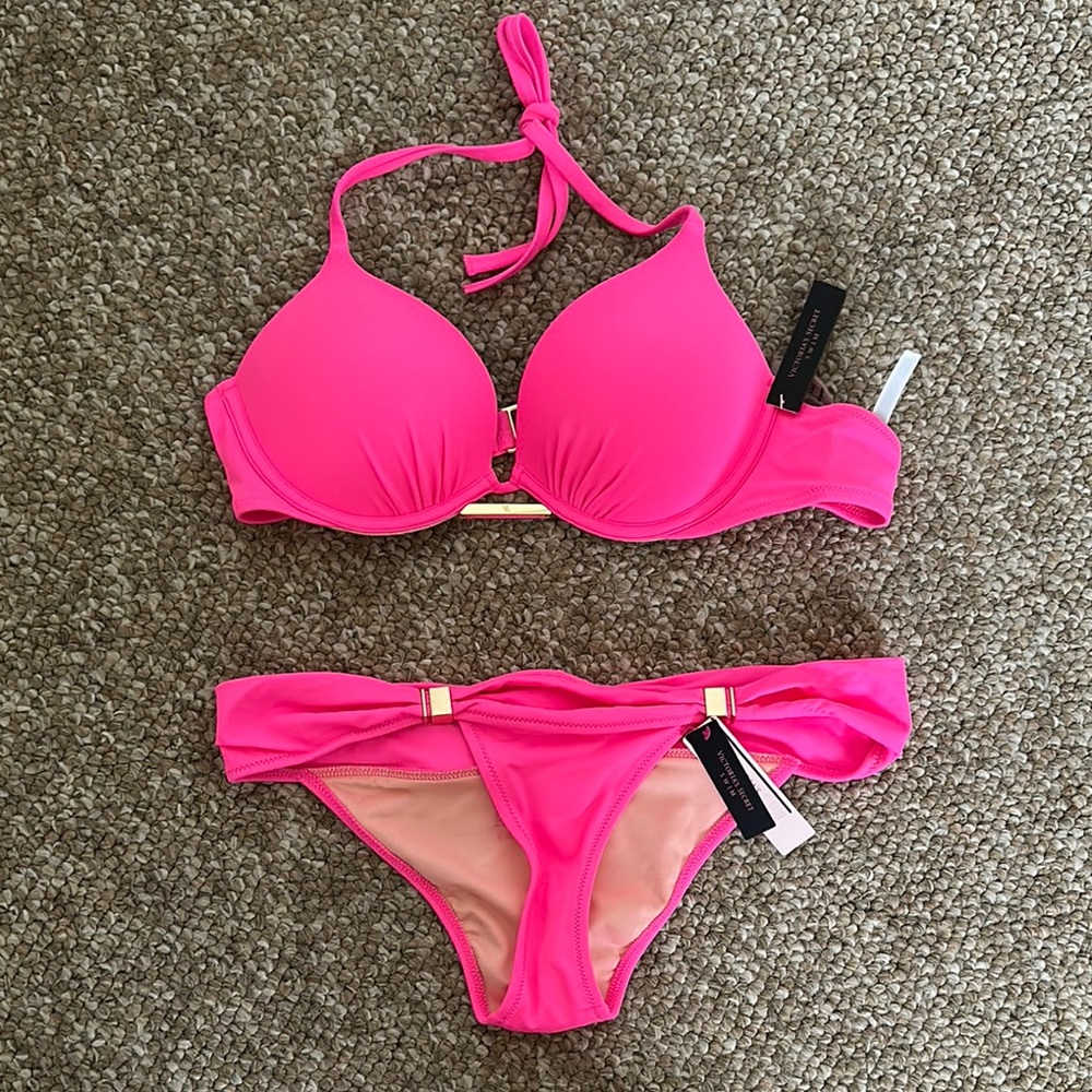 Victoria's Secret Pink Push-Up Bikini Set